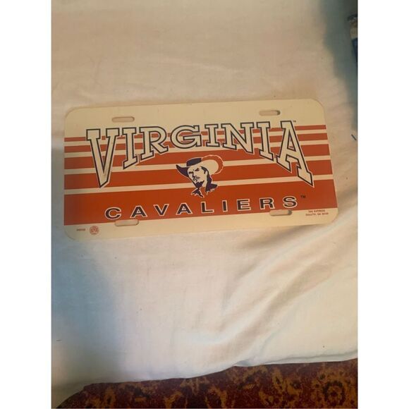 Virginia Cavaliers Plastic Tag - Picture 2 of 2